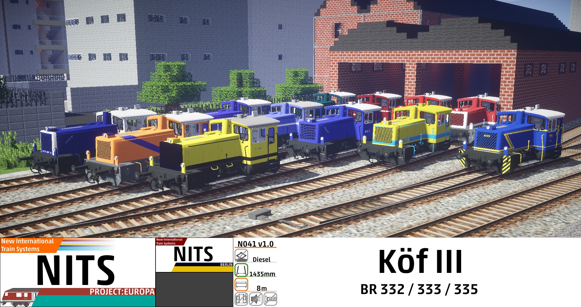 N041: BR 332/333/335 (Köf III)